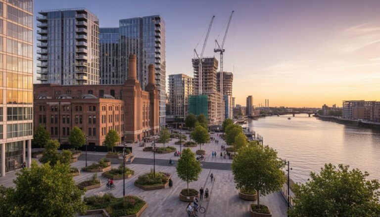 battersea new build investment value