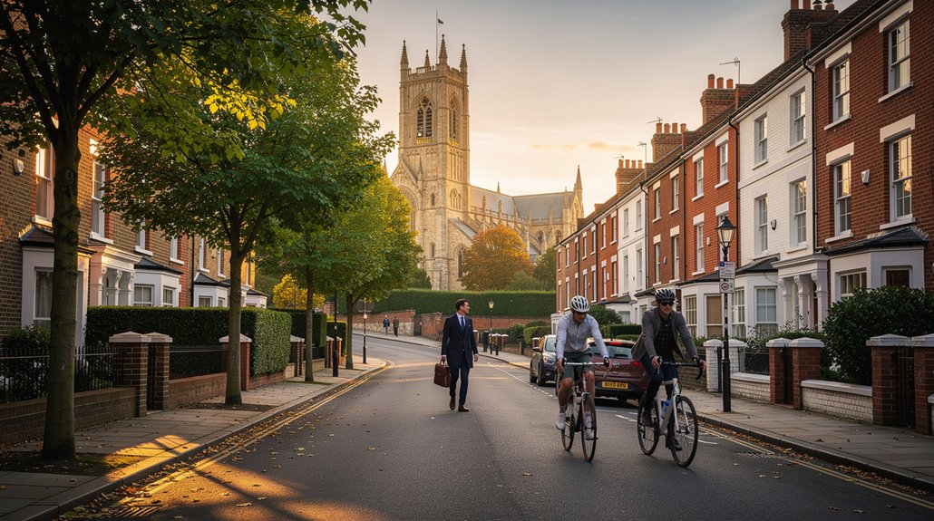 charming connected commuter community