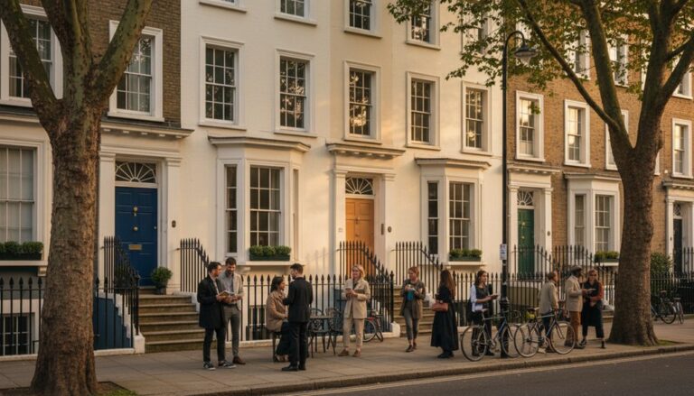 islington georgian terraces creatives