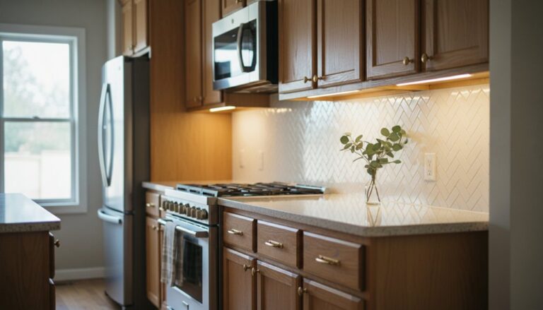 upgrade kitchen with backsplash
